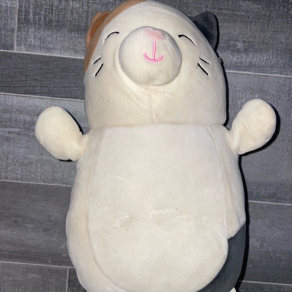 VHTF HUGE! HugMees 18" Cam the Standing Calico Cat, Squishmallow - 2021